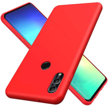 Coque Huawei P Smart 2019 Matte Flex Rouge