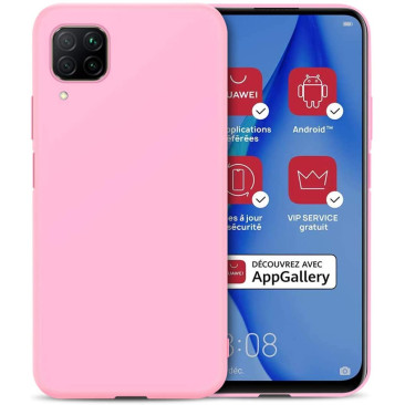 Coque Huawei P40 Lite Light Pink Matte Flex