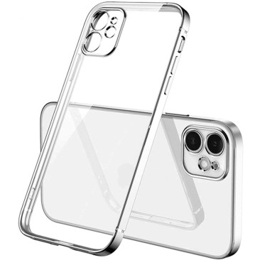 Coque iPhone 12 Mini Metal Clear Silver