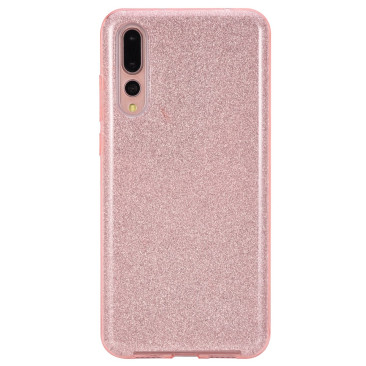Coque Huawei P20 PRO Glitter Protect-Rose