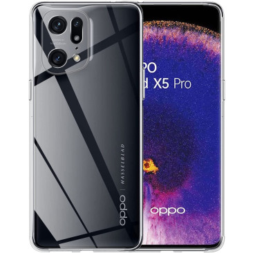 Coque Oppo Find X5 Pro Clear Flex