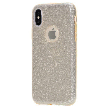 Coque iPhone XS Max Glitter Protect Or