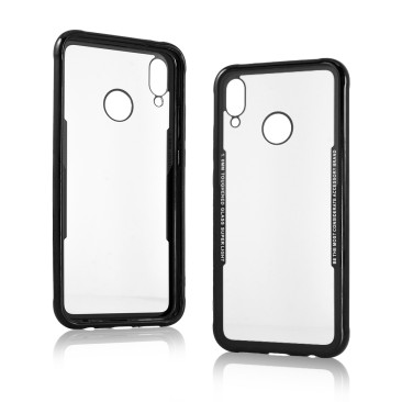 Coque iPhone X Clear Protective Noir