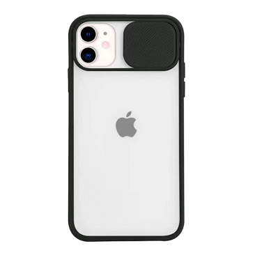 Coque iPhone 12 Pro Cache Objectif Noir