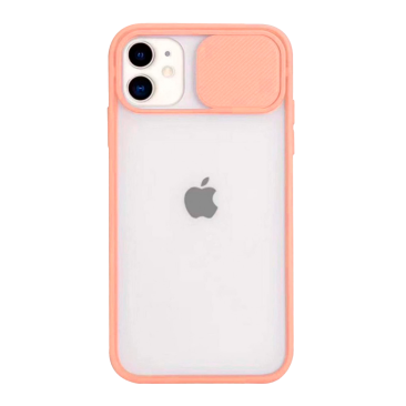 Coque iPhone 12 Cache Objectif Rose