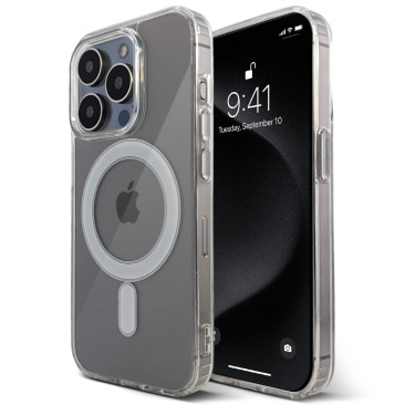 Coque iPhone 13 Pro Clear Compatible MagSafe