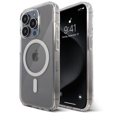 Coque iPhone 13 Pro No Shock Defense Magsafe-Clear