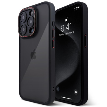 Coque iPhone 14 Pro Urban Metal Dark-Black
