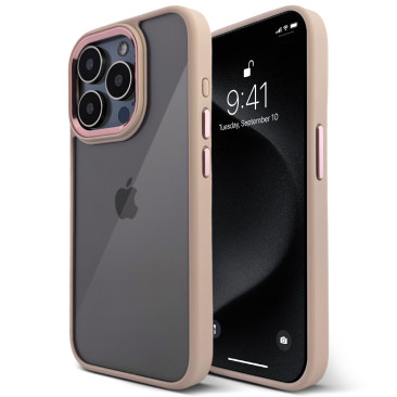 Coque iPhone 12 Pro Urban Metal Protect Pink