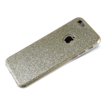 Coque iPhone 7 Glitter Bling Or