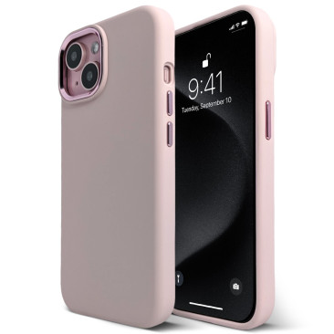 Coque iPhone 12 Comfy Mate-Pink