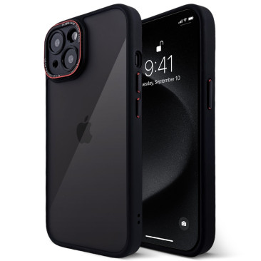 Coque iPhone 14 Plus Urban Metal Dark-Black
