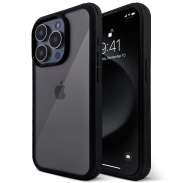 Coque iPhone 15 Pro Max Intégrale en Verre Trempé