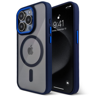 coque-iphone-15-pro-max-urban-metal-magsafe-blue-rainbow
