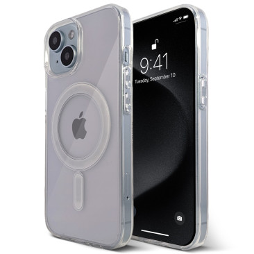 Coque iPhone 14 Clear Compatible MagSafe