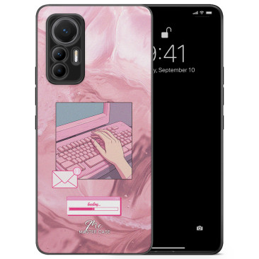 Coque Xiaomi 13 Lite La Vie en Rose Contact Grip Antichoc Noir