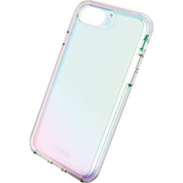 Coque iPhone SE 2022 GEAR4 D30 Crystal Palace (anti-choc) Iridescent