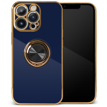 coque-iphone-12-pro-luxury-ring-blue