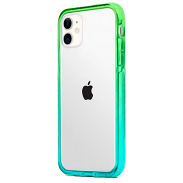 Coque iPhone 12 Fade Green