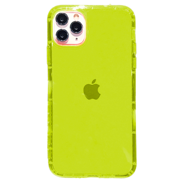 Coque iPhone SE 2022 Yellow Fluo