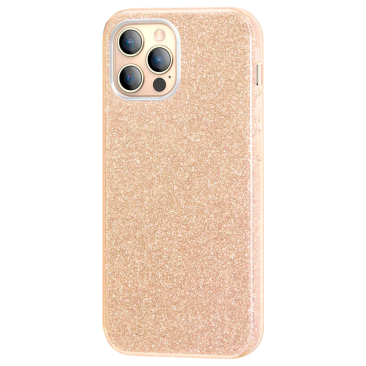 Coque iPhone 12 Pro Max Glitter Protect Or