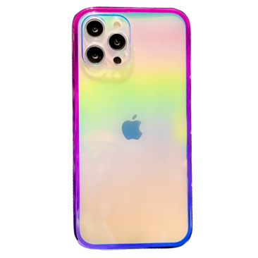 Coque iPhone 12 Pro Max Laser Rainbow