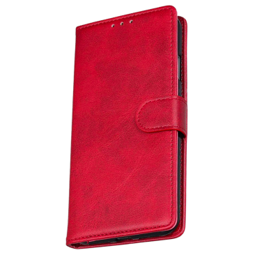 Etui Huawei Y6 2018 Leather Wallet-Rouge