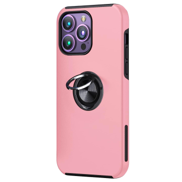 Coque iPhone 14 Pro Pink Matte Ring