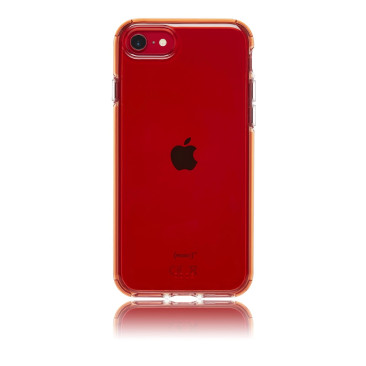 Coque iPhone SE 2022 Qdos Neon Rouge