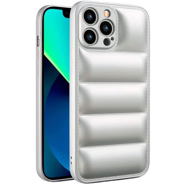Coque iPhone 11 Puff Case Color Silver