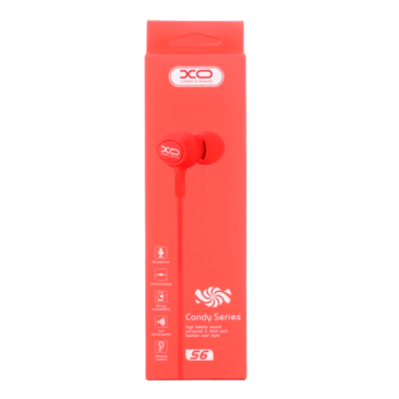 Ecouteurs pour iPhone/iPad/iPod/Smartphones-XO-Rouge