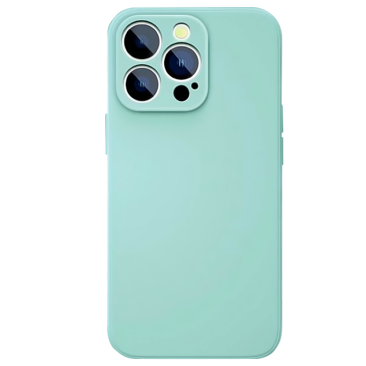 Coque iPhone SE 2020 Silicone Liquide Bleu Ciel