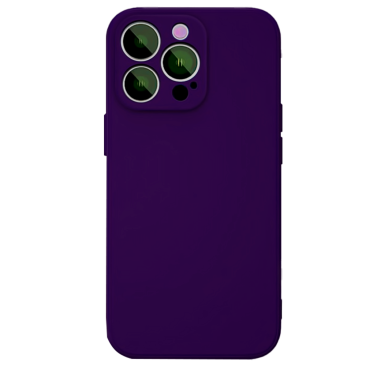 Coque iPhone SE 2020 Silicone Liquide Deep Purple