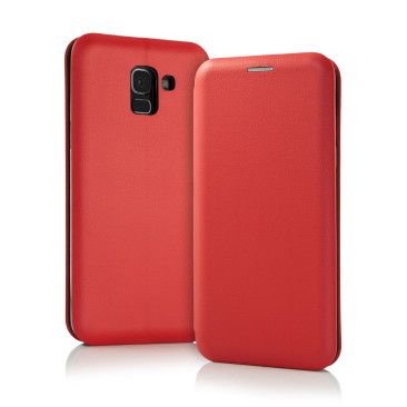 Etui Huawei Mate 20 Lite Flip Metalic-Rouge
