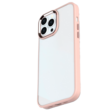Coque iPhone SE 2022 Urban Metal Protect Pink