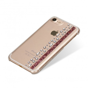 Coque iPhone 7 Hermitage par Bling My Thing Rose Dorée