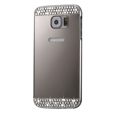 Coque Samsung Galaxy S7 Edge Diamond Mirror Silver